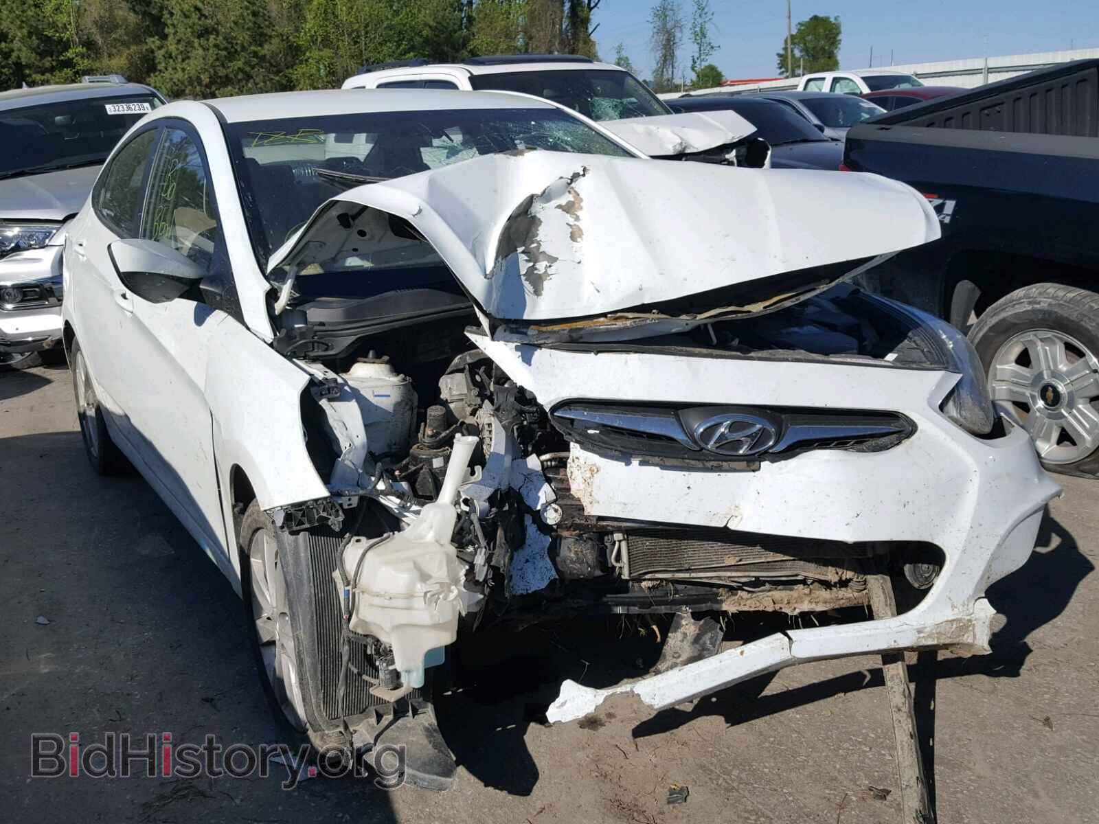 Фотография KMHCU4AE2CU244101 - HYUNDAI ACCENT 2012