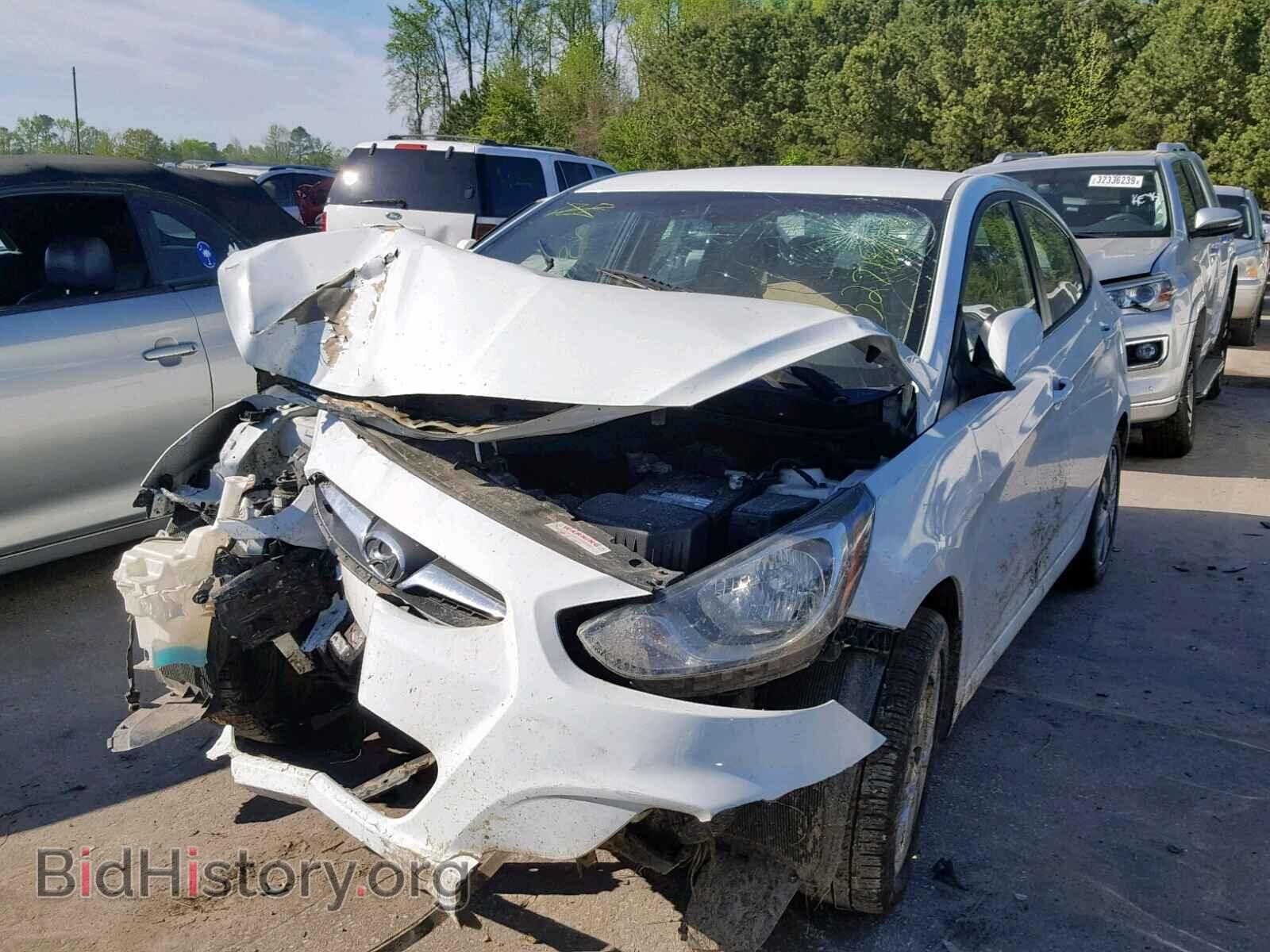 2012 HYUNDAI ACCENT - VIN: KMHCU4AE2CU244101 - Фото 2