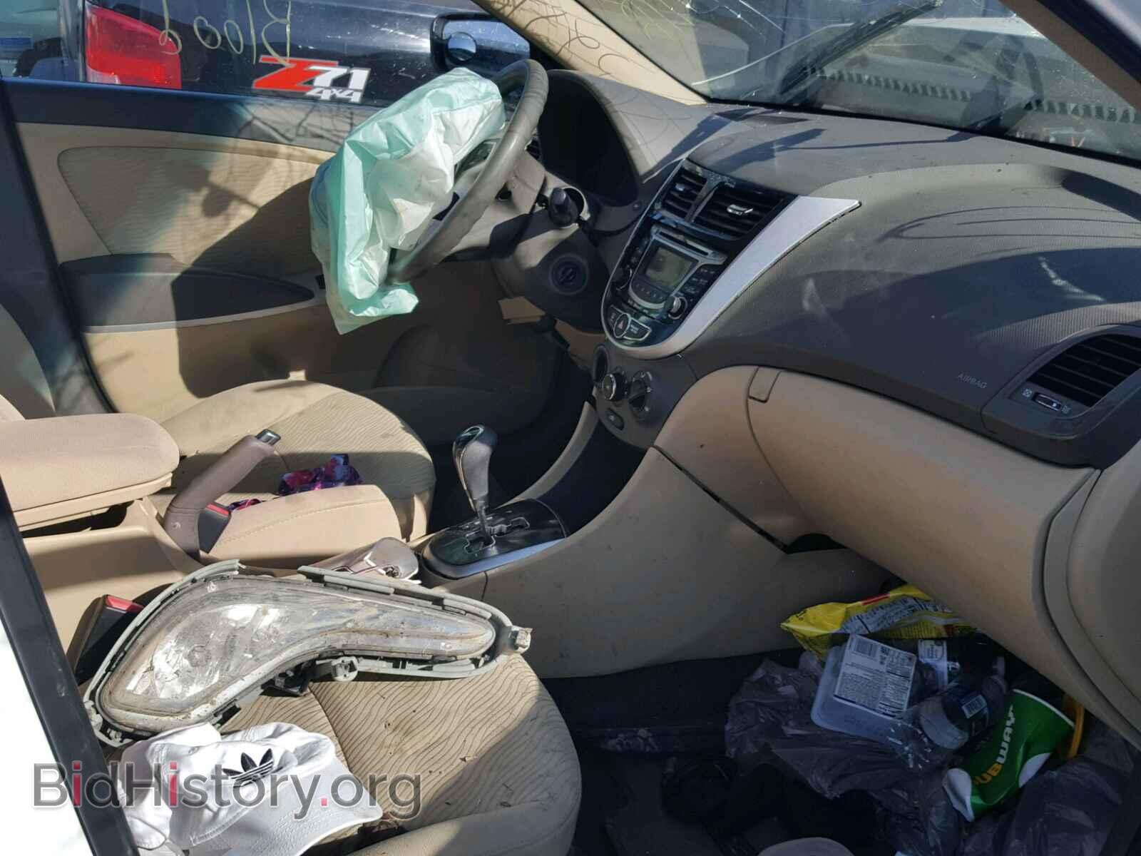 2012 HYUNDAI ACCENT - VIN: KMHCU4AE2CU244101 - Фото 5