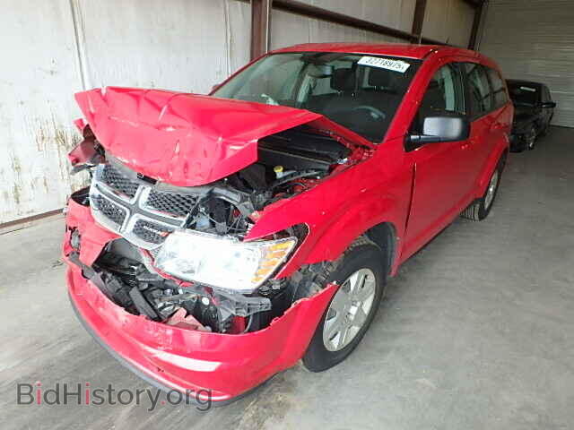 2012 DODGE JOURNEY - VIN: 3C4PDCAB4CT390029 - Фото 2
