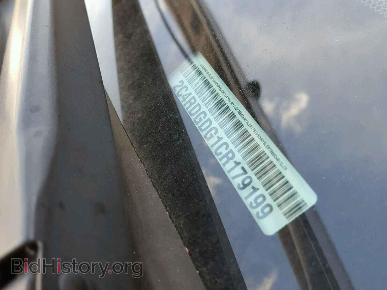 2012 DODGE CARAVAN - VIN: 2C4RDGDG1CR179199 - Фото 10