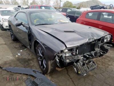 2019 Dodge CHALLENGER, серый — VIN 2C3CDZAG4KH680389, Copart