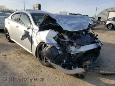 2011 Lexus IS IS 250, серебристый — VIN JTHBF5C21B2100650, Copart