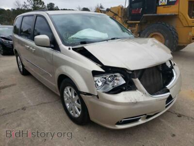 2014 Chrysler MINIVAN Town & COU, tan — VIN 2C4RC1BG9ER192062, Copart