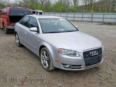 2007 Audi A4 A4 2.0T QU, серебристый — VIN WAUDF78E17A045099, Copart