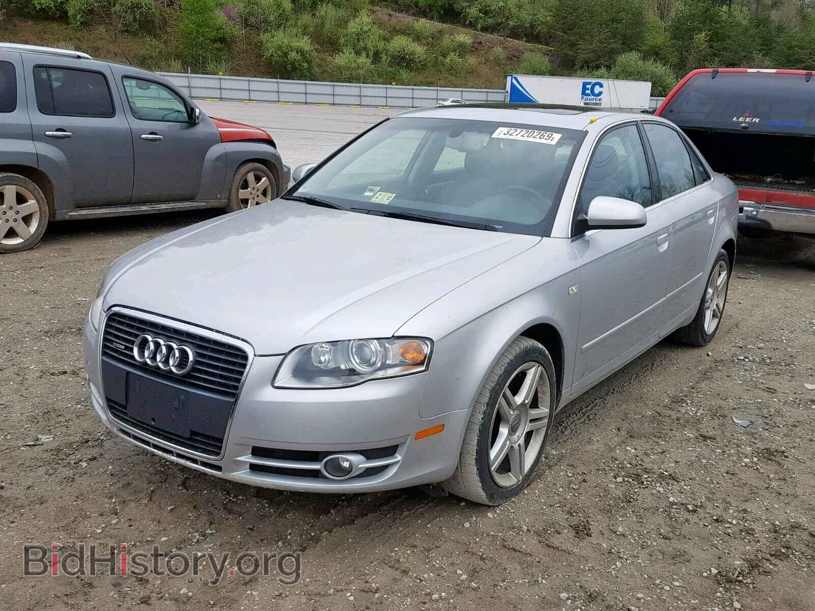 2007 AUDI A4 - VIN: WAUDF78E17A045099 - Фото 2