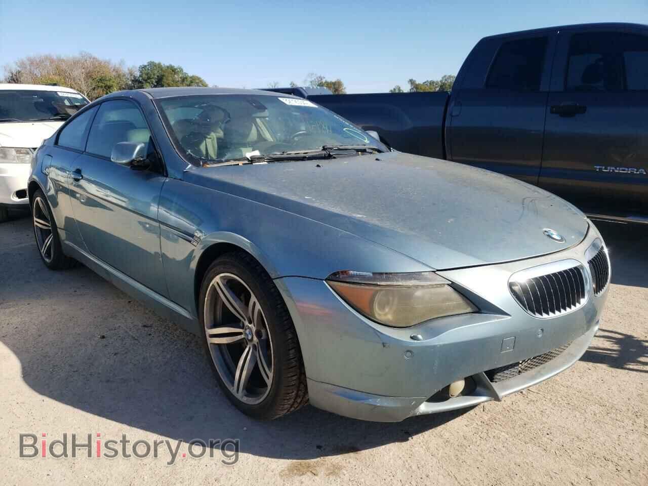 Photo WBAEH13436CR46018 - BMW 6 SERIES 2006