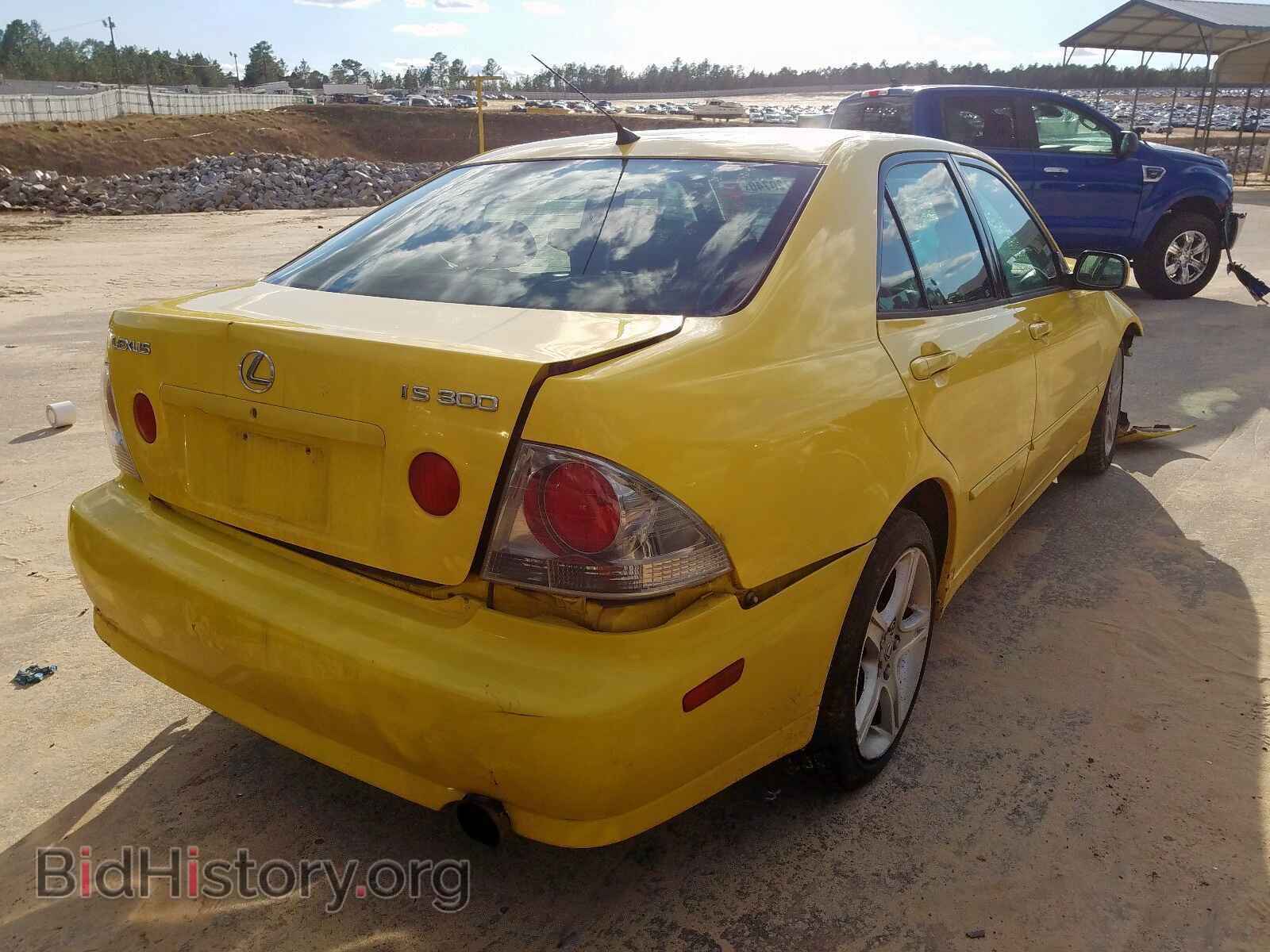 2002 LEXUS IS - VIN: JTHBD192920042773 - Фото 4