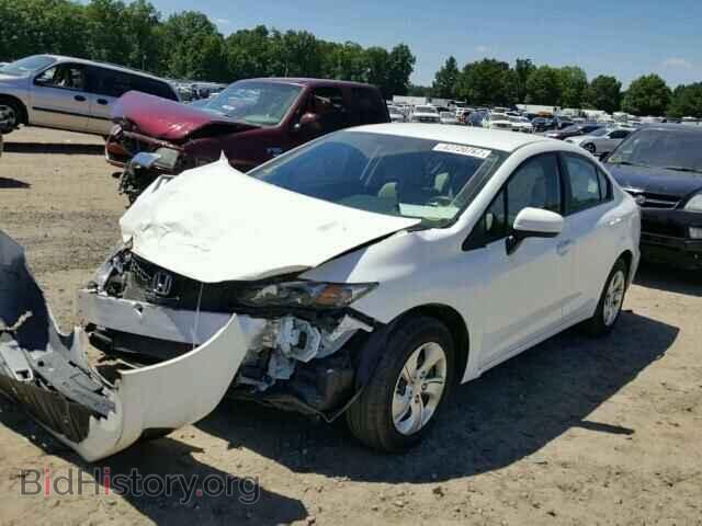 2014 HONDA CIVIC - VIN: 19XFB2F51EE002762 - Фото 2