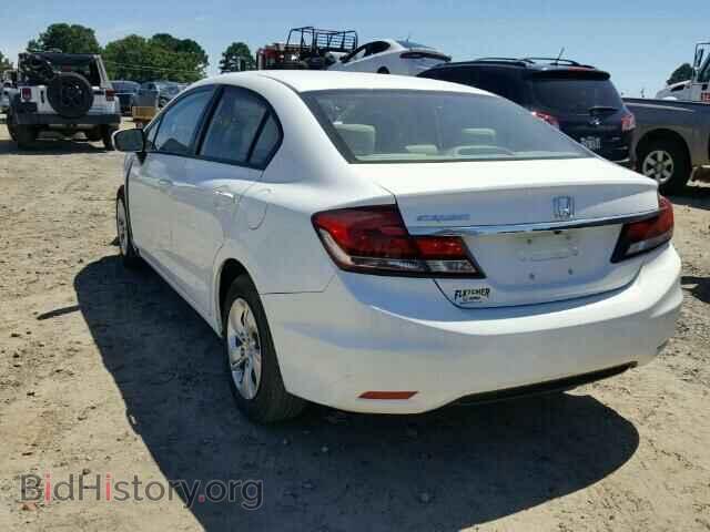 2014 HONDA CIVIC - VIN: 19XFB2F51EE002762 - Фото 3