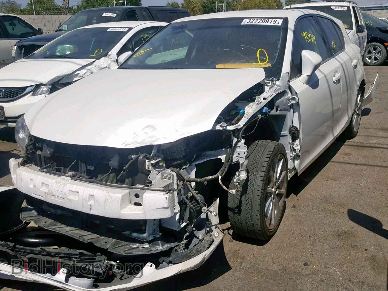 2013 LEXUS CT 200 - VIN: JTHKD5BH5D2172157 - Фото 2