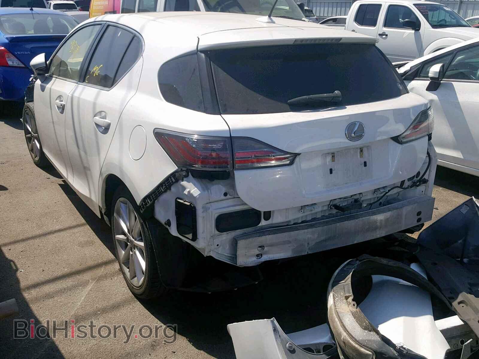 2013 LEXUS CT 200 - VIN: JTHKD5BH5D2172157 - Фото 3