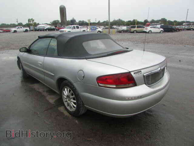 2001 CHRYSLER SEBRING - VIN: 1C3EL55U01N655399 - Фото 3