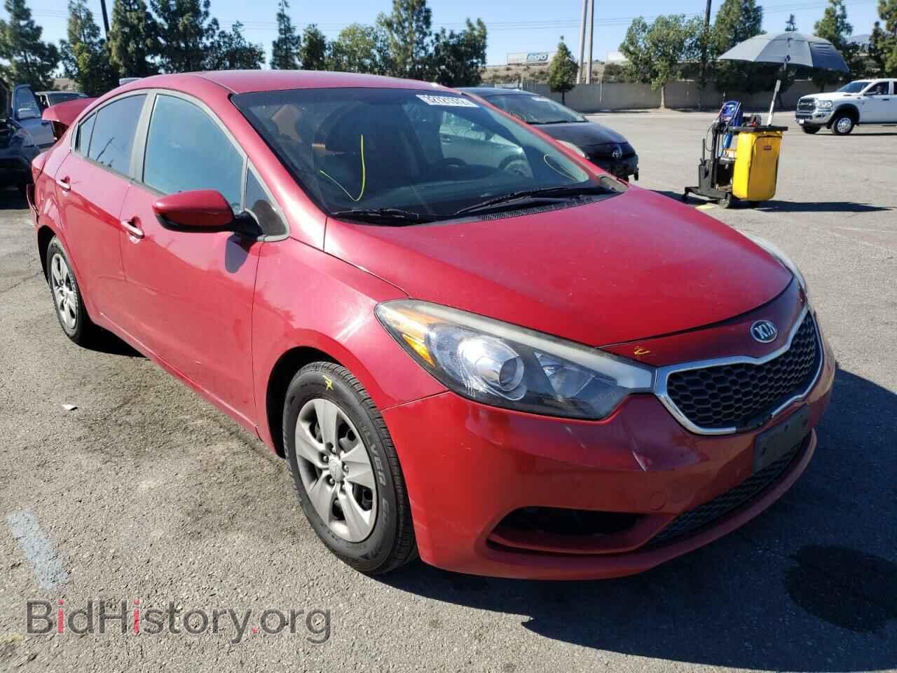 Photo KNAFK4A68G5482242 - KIA FORTE 2016