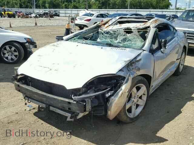 2007 MITSUBISHI ECLIPSE - VIN: 4A3AK24F27E040017 - Фото 2