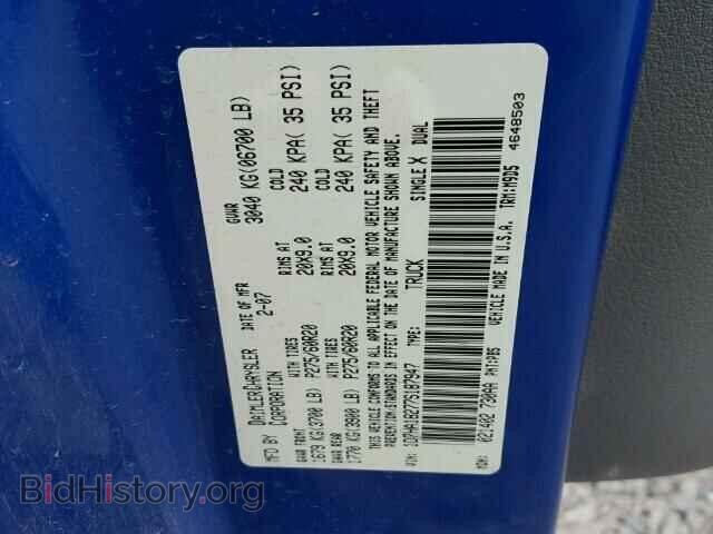 2007 DODGE RAM 1500 - VIN: 1D7HA18277S187947 - Фото 10