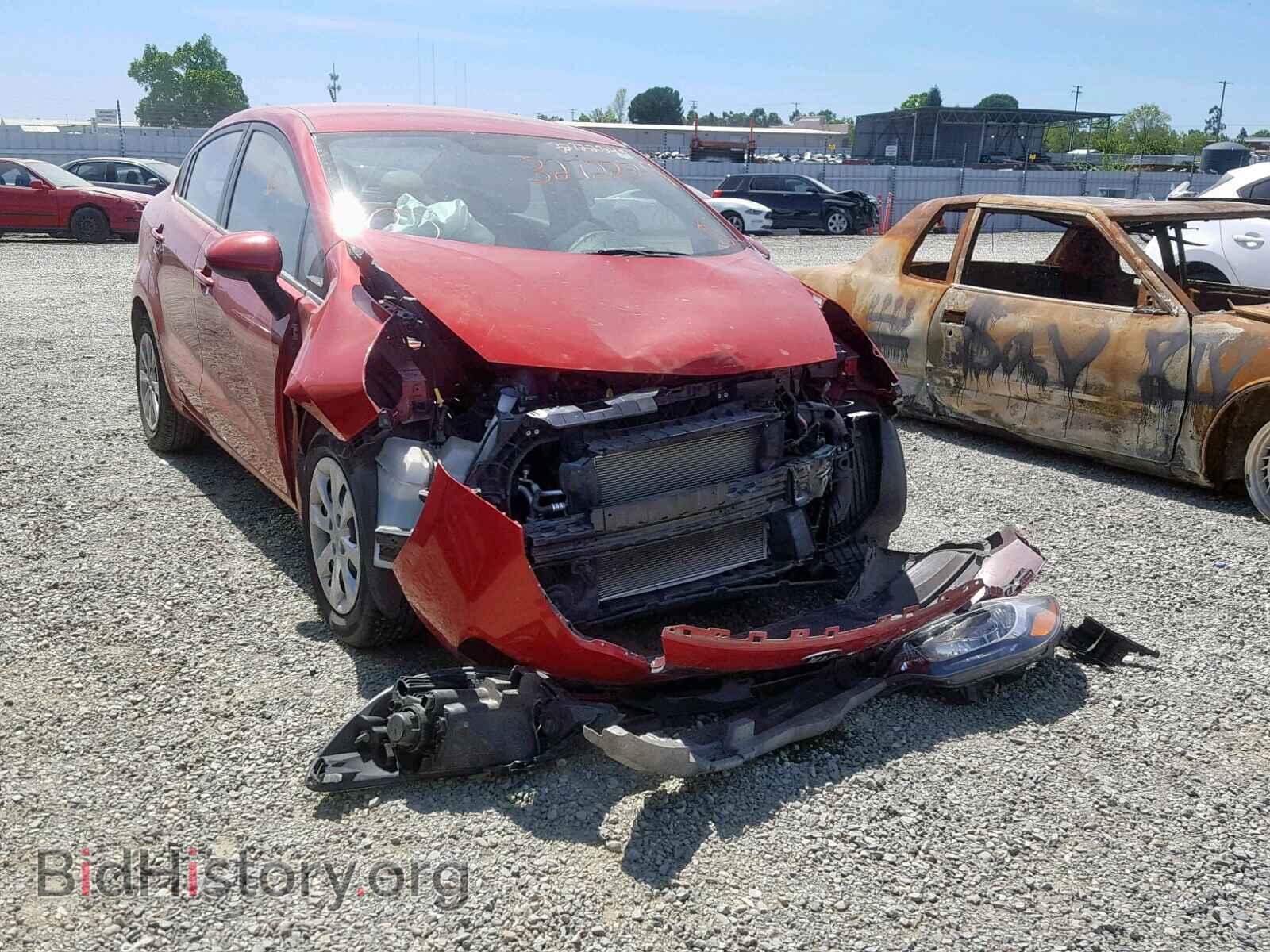 Фотография KNADM4A30E6333533 - KIA RIO 2014