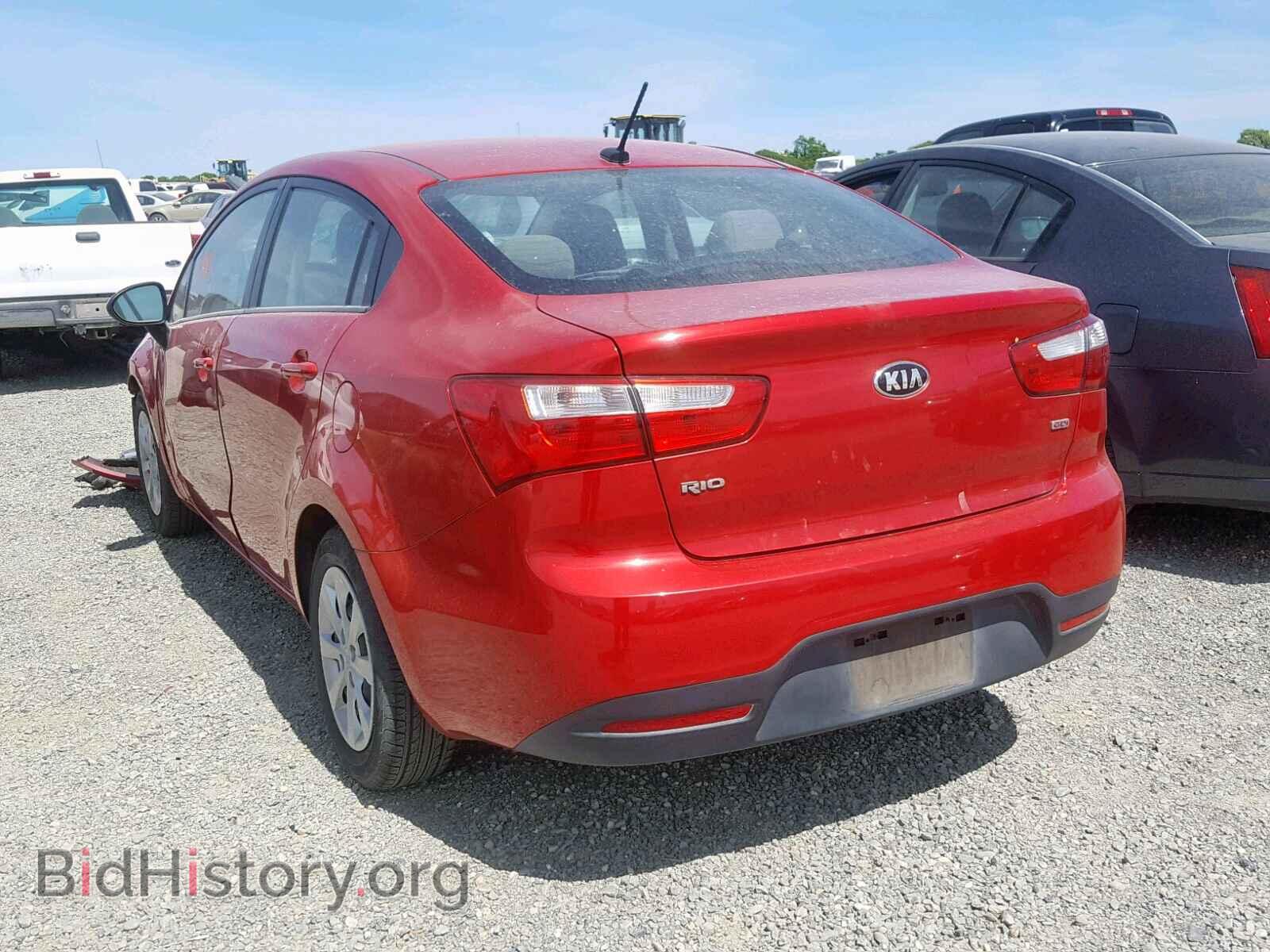2014 KIA RIO - VIN: KNADM4A30E6333533 - Фото 3