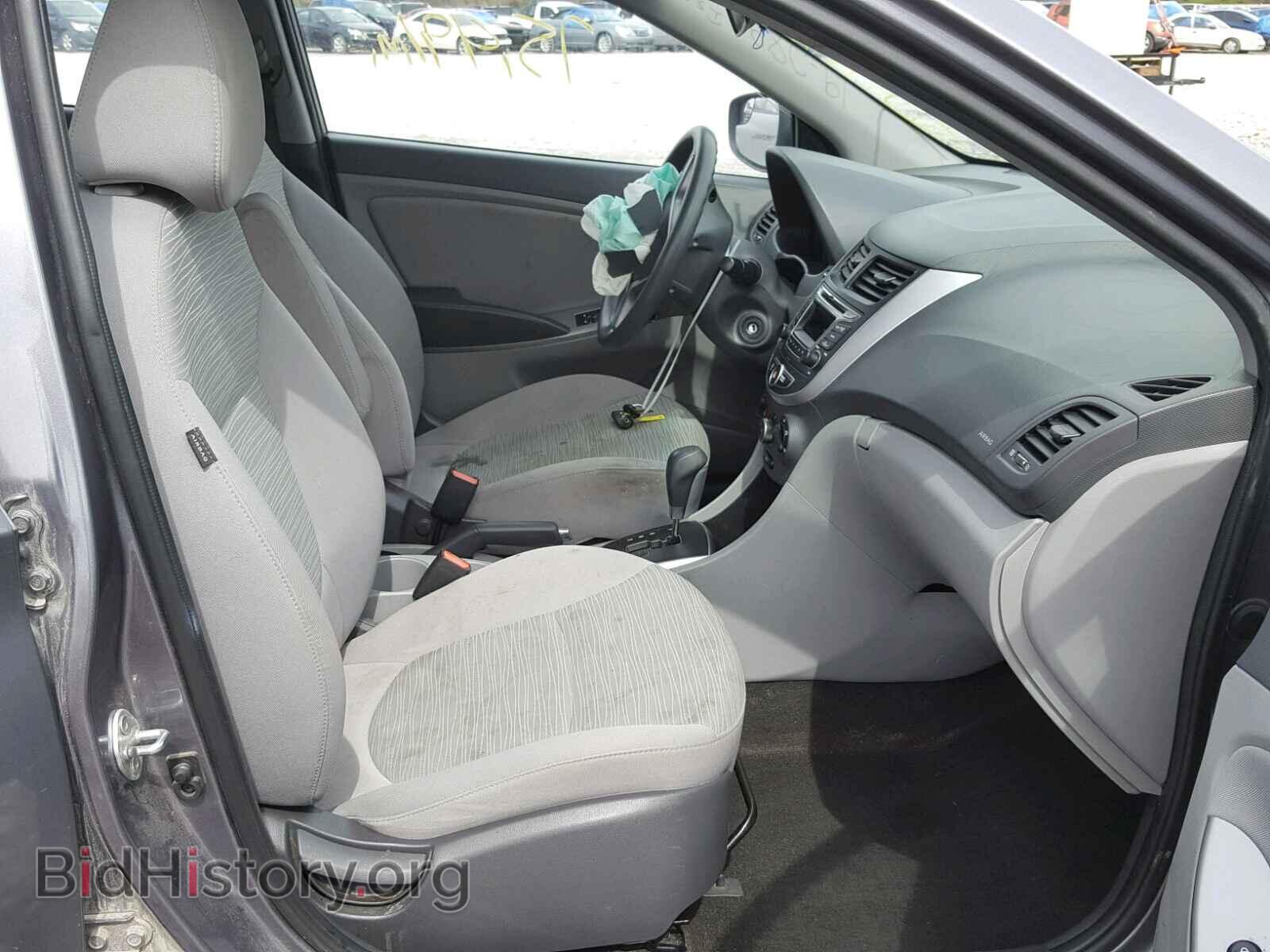 2015 HYUNDAI ACCENT - VIN: KMHCT4AE4FU819564 - Фото 5