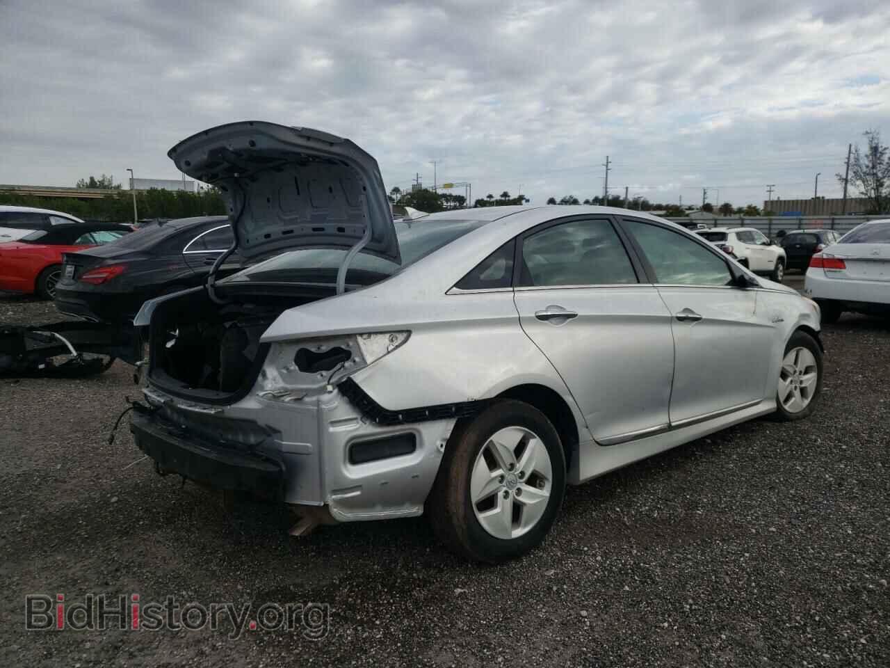 2012 HYUNDAI SONATA - VIN: KMHEC4A41CA037591 - Фото 4