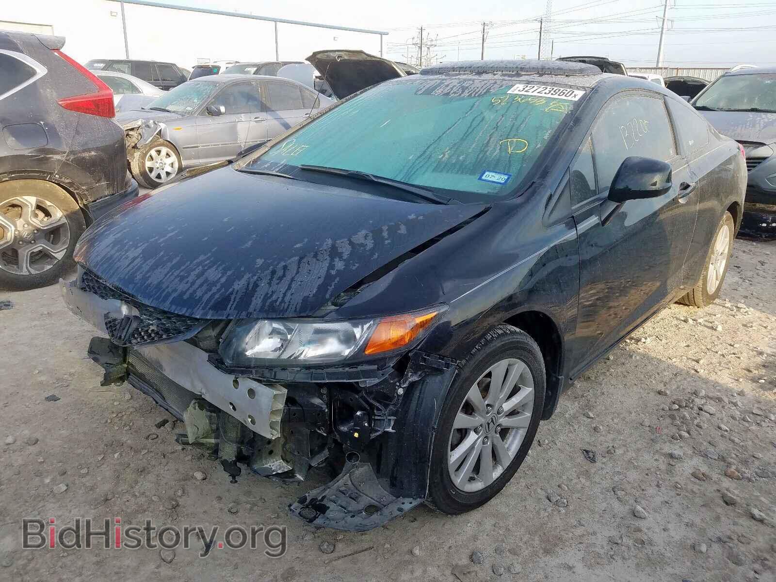 2012 HONDA CIVIC - VIN: 2HGFG3B81CH523653 - Фото 2