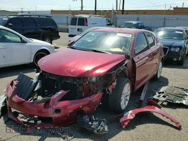 2012 LEXUS CT 200 - VIN: JTHKD5BH7C2091823 - Фото 2