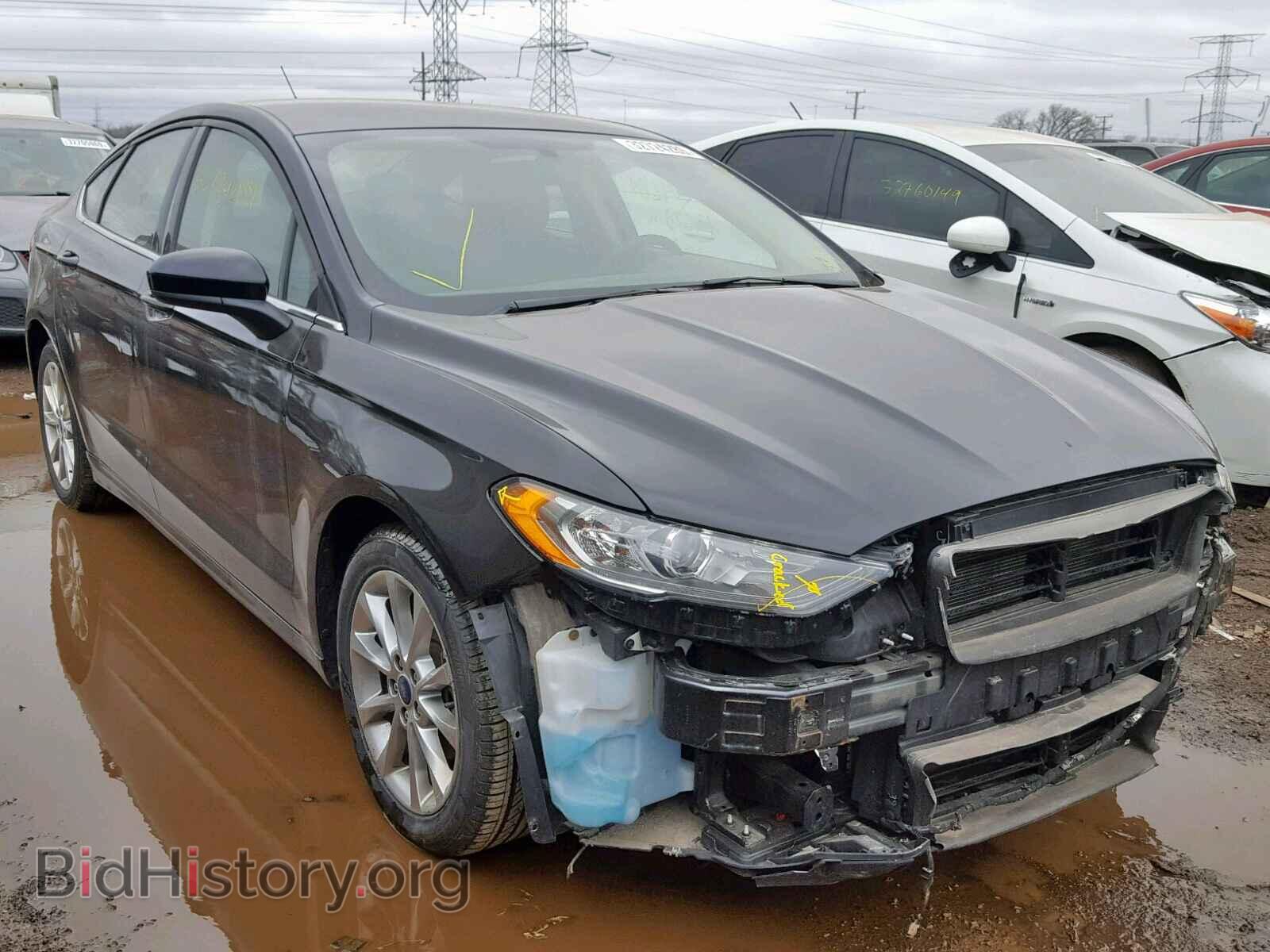 Фотография 3FA6P0LU3HR323741 - FORD FUSION SE 2017