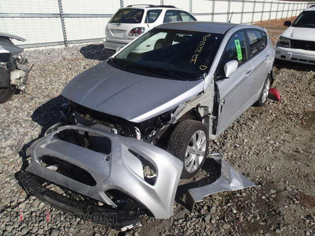 2013 HYUNDAI ACCENT - VIN: KMHCU5AE4DU089834 - Фото 2