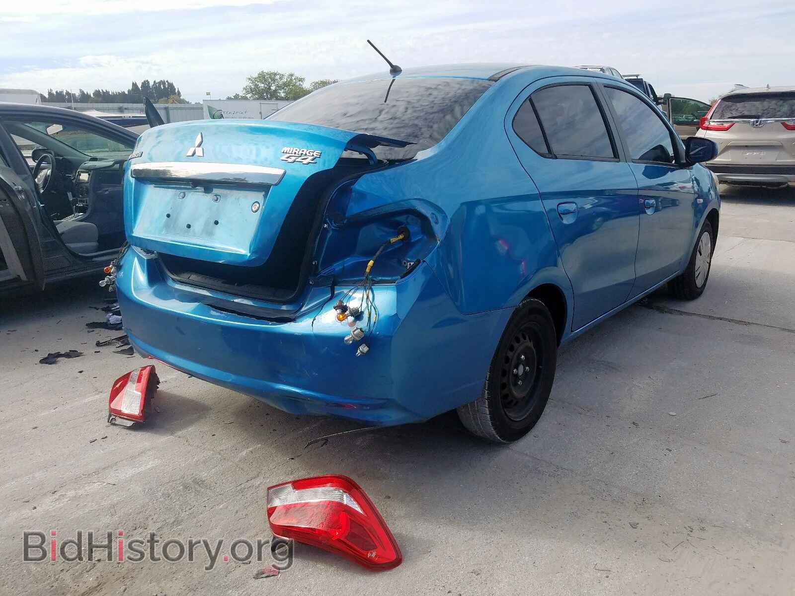 2017 MITSUBISHI MIRAGE - VIN: ML32F3FJ6HHF10087 - Фото 4