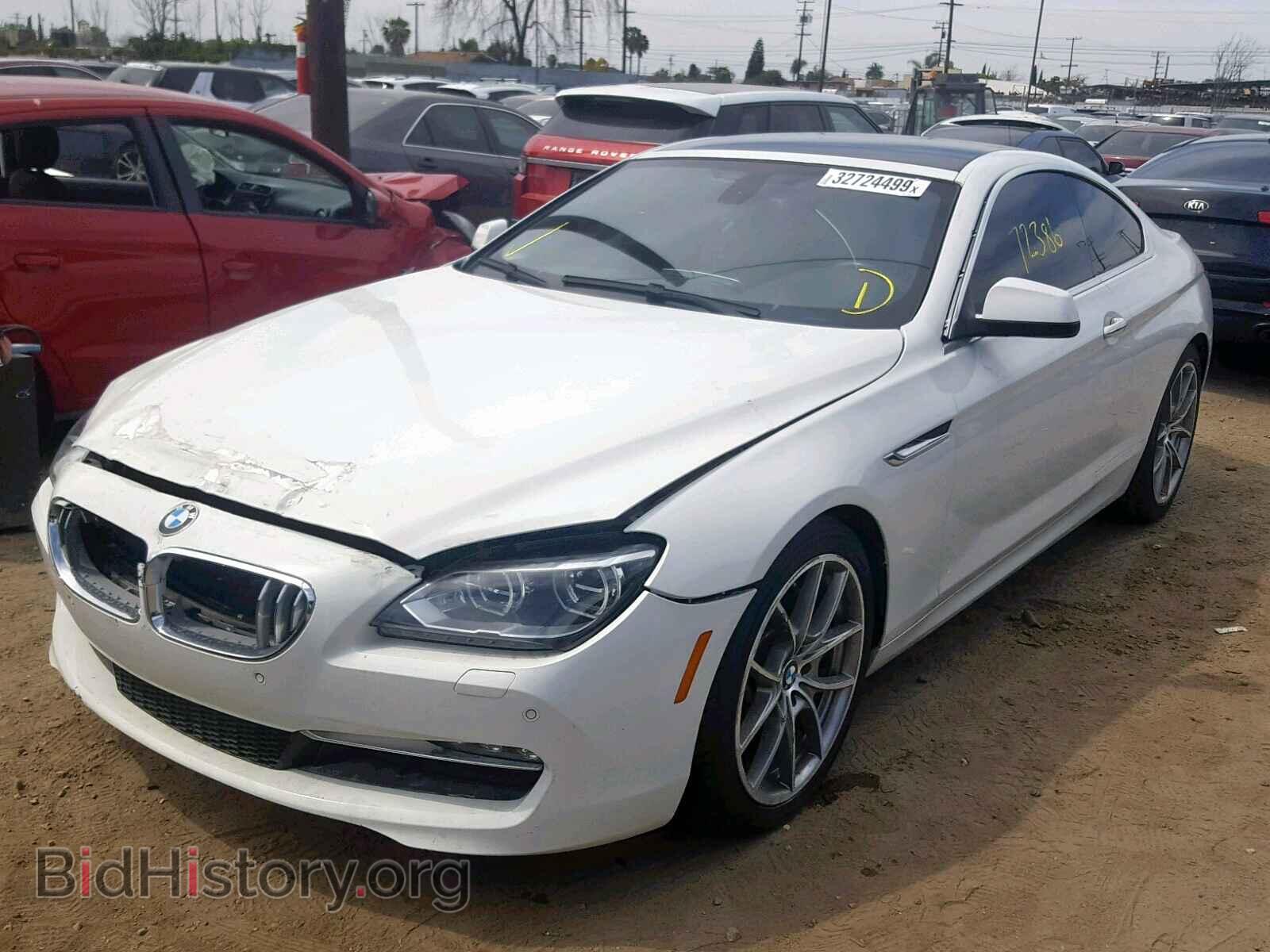 2012 BMW 6 SERIES - VIN: WBALX3C56CDV77496 - Фото 2