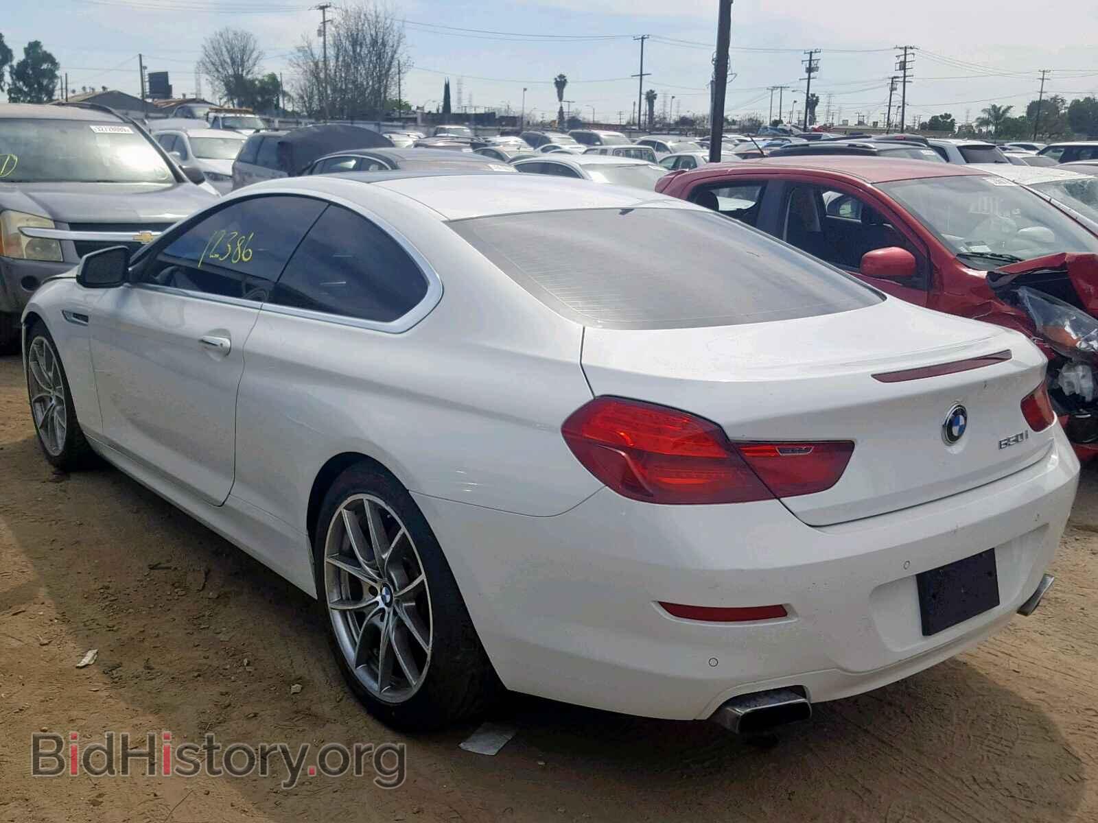 2012 BMW 6 SERIES - VIN: WBALX3C56CDV77496 - Фото 3