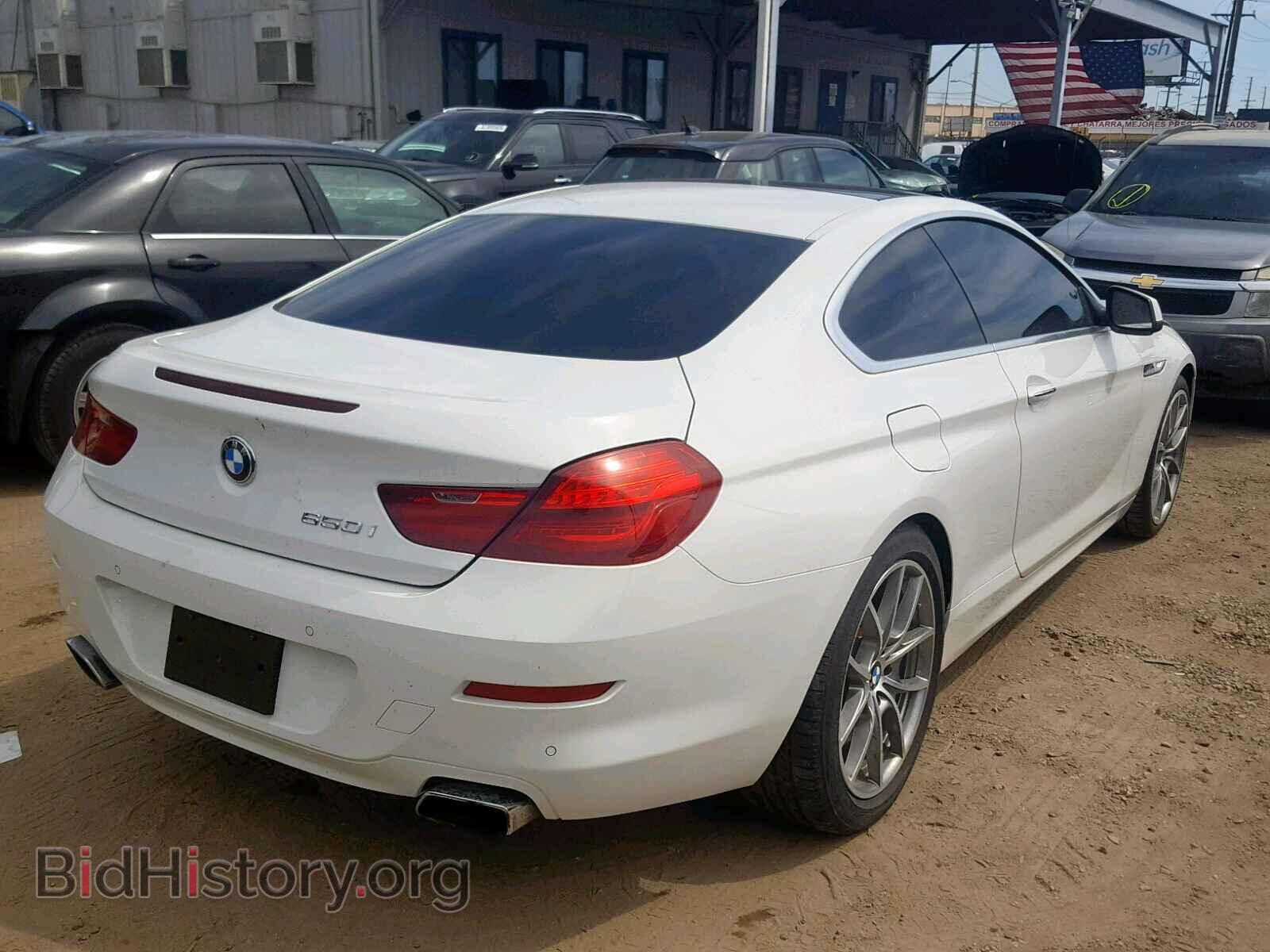 2012 BMW 6 SERIES - VIN: WBALX3C56CDV77496 - Фото 4