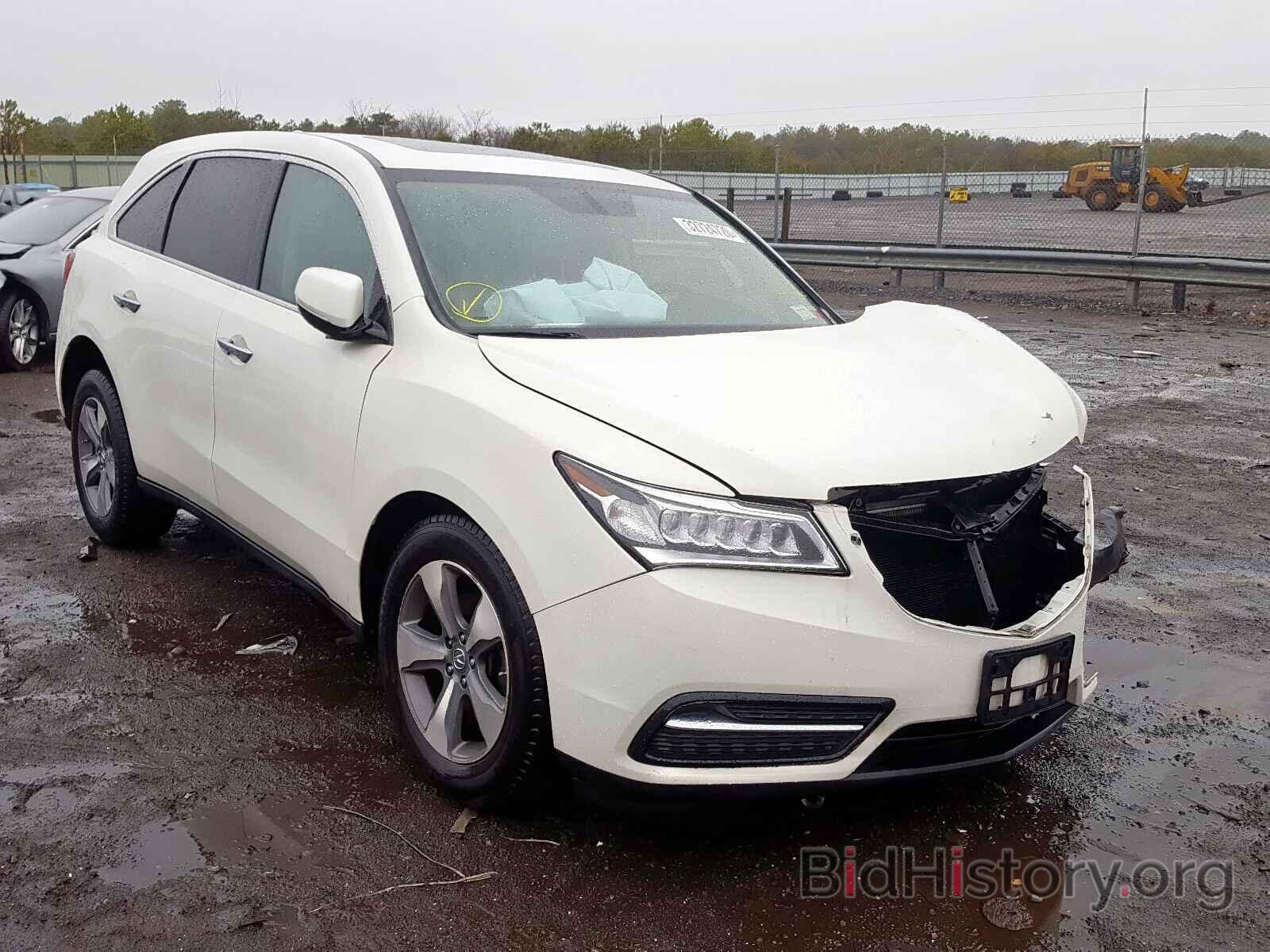 Photo 5FRYD4H24FB027554 - ACURA MDX 2015