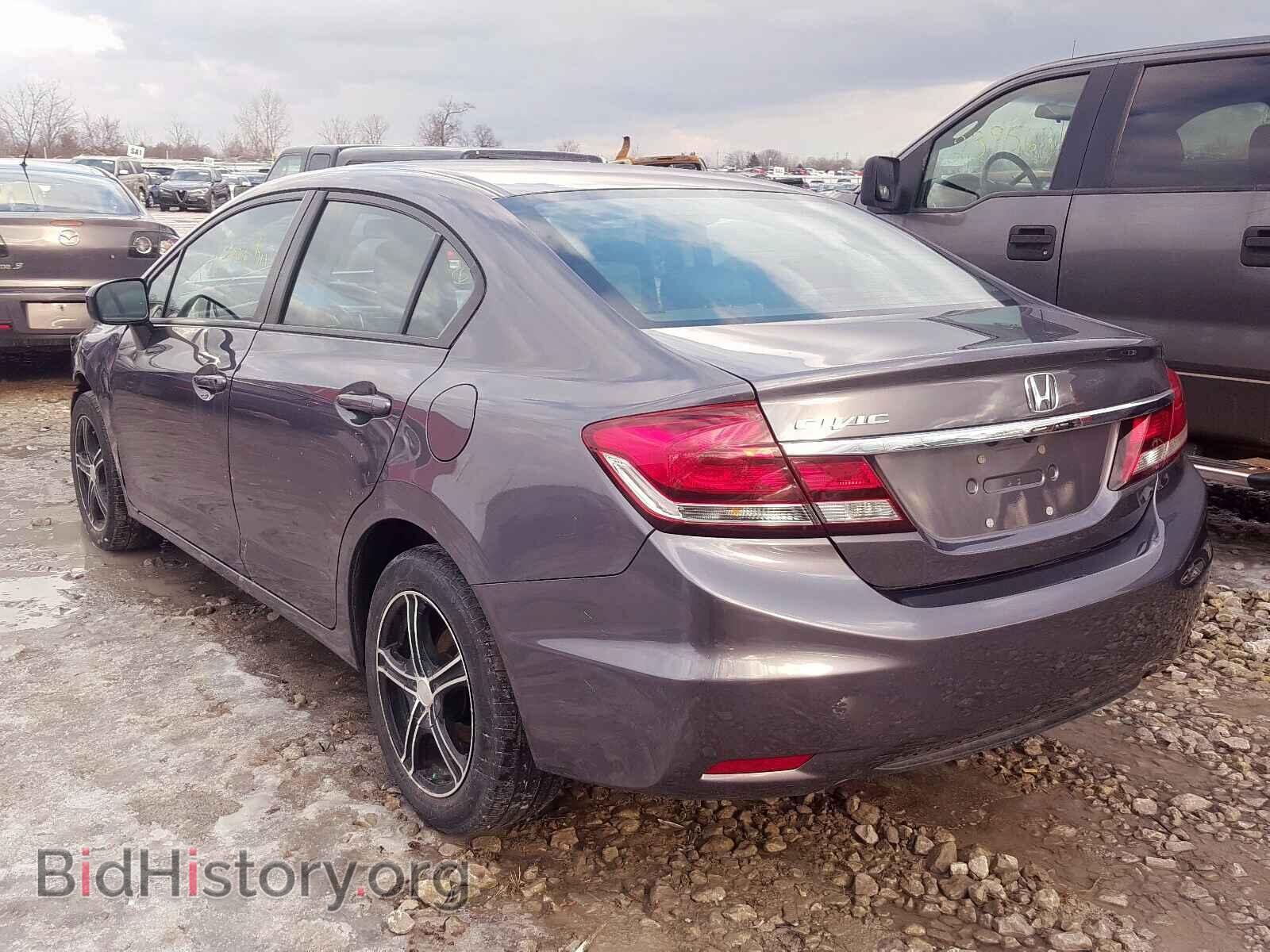 2014 HONDA CIVIC - VIN: 2HGFB2F55EH038430 - Фото 3