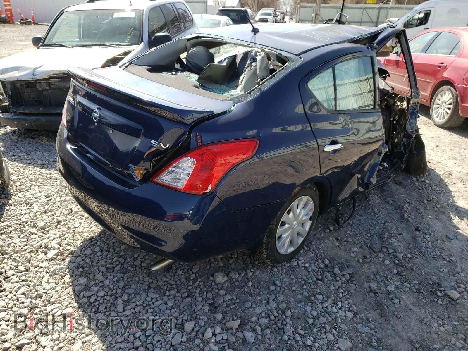 2014 NISSAN VERSA - VIN: 3N1CN7AP3EL808424 - Фото 4