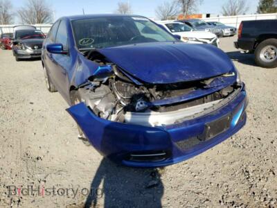 2013 Dodge DART Dart SXT, синий — VIN 1C3CDFBA4DD154451, Copart