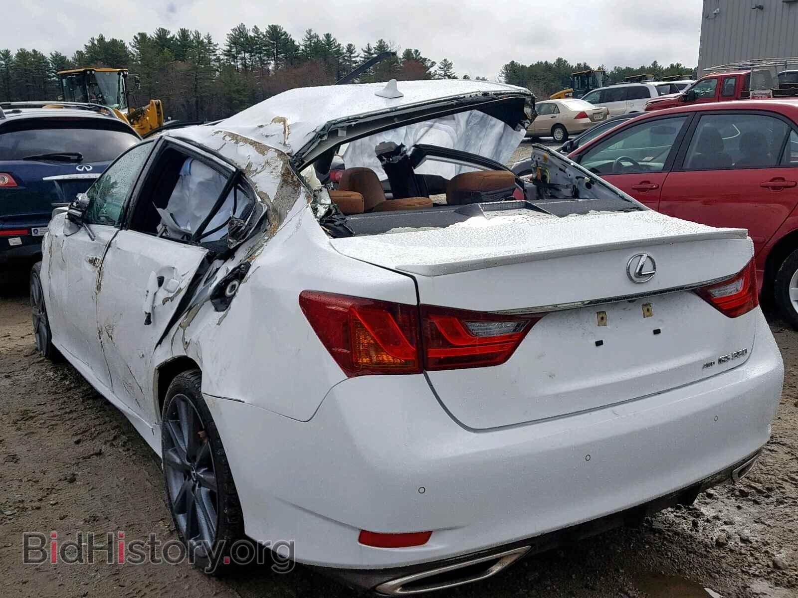 2014 LEXUS GS350 - VIN: JTHCE1BL9E5027346 - Фото 3