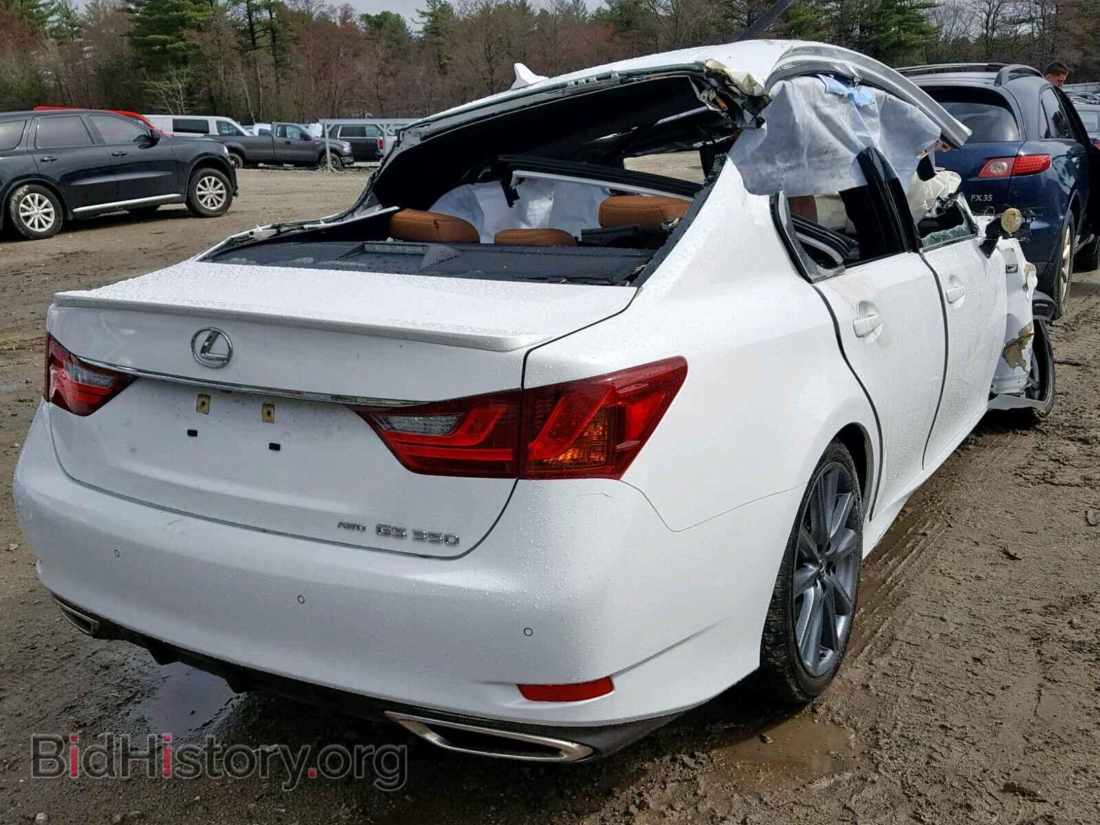 2014 LEXUS GS350 - VIN: JTHCE1BL9E5027346 - Фото 4