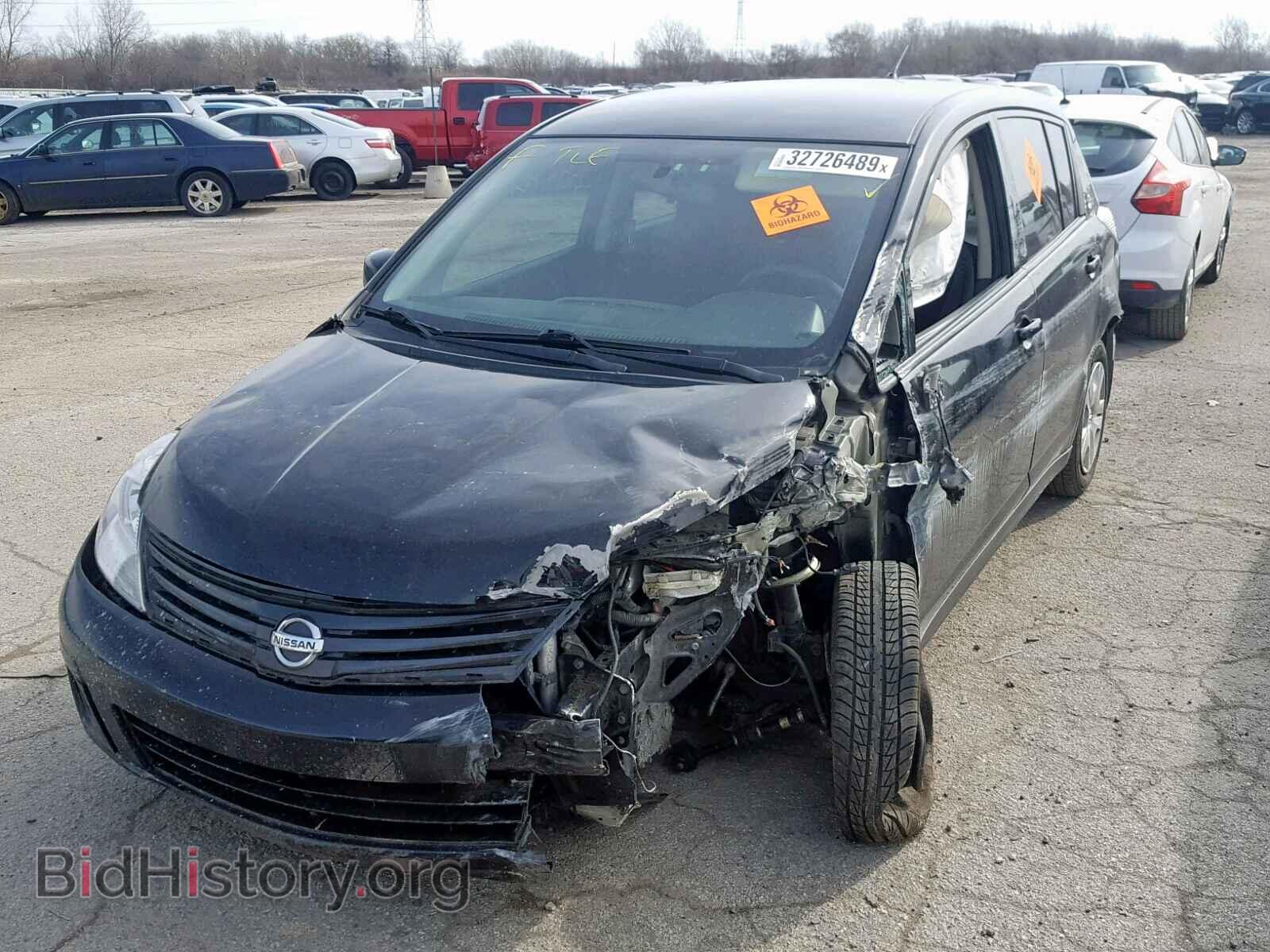 2010 NISSAN VERSA - VIN: 3N1BC1CP2AL360411 - Фото 2