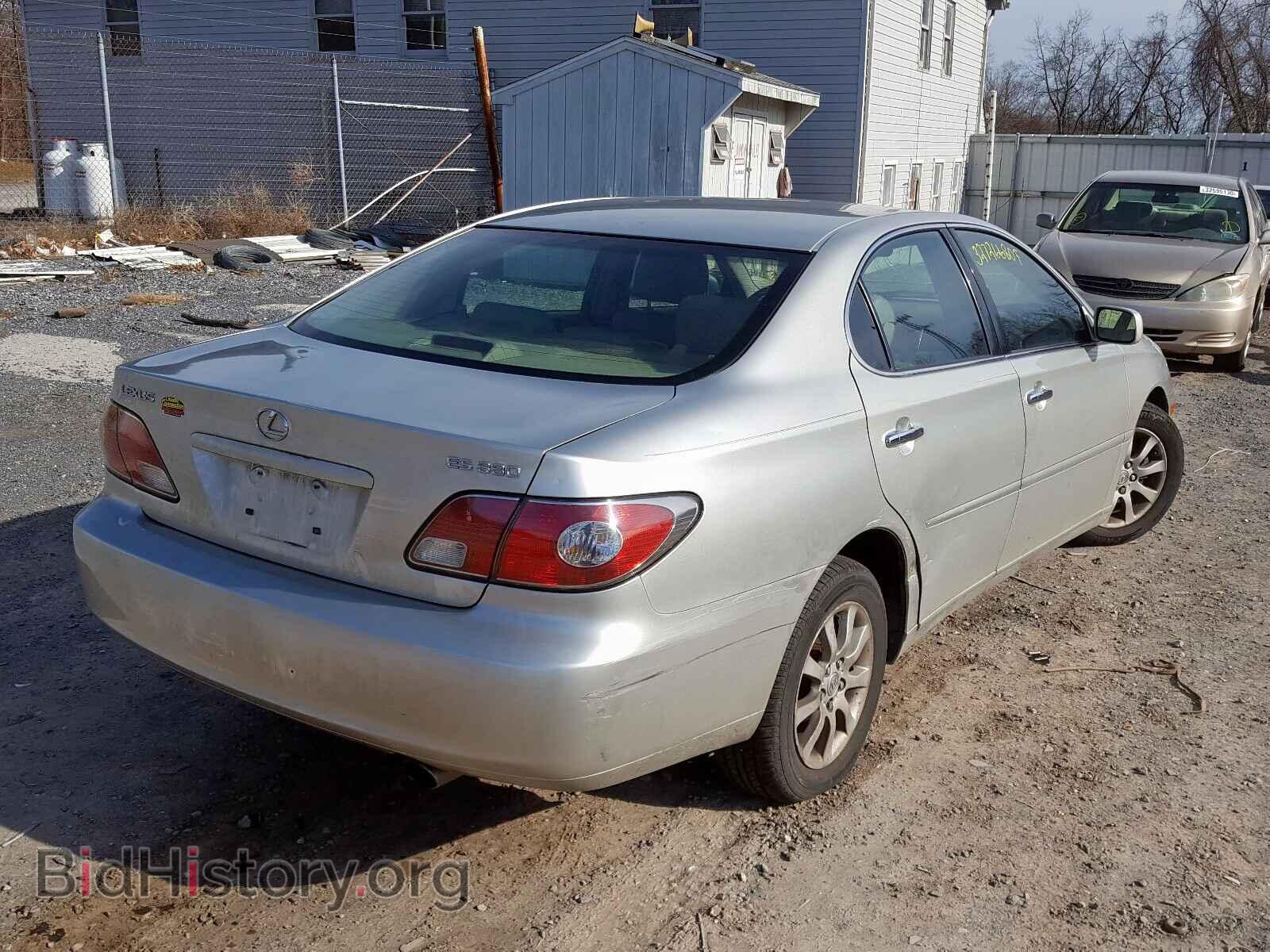 2004 LEXUS ES330 - VIN: JTHBA30G645016358 - Фото 4