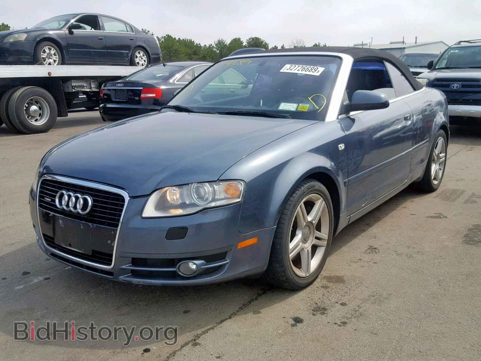 2007 AUDI A4 - VIN: WAUDF48H87K015780 - Фото 2