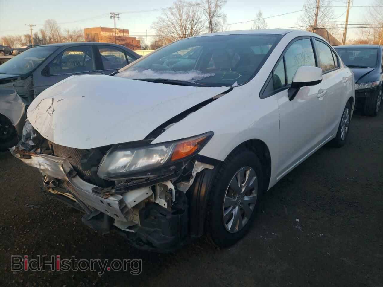 2012 HONDA CIVIC - VIN: 2HGFB2F53CH300930 - Фото 2