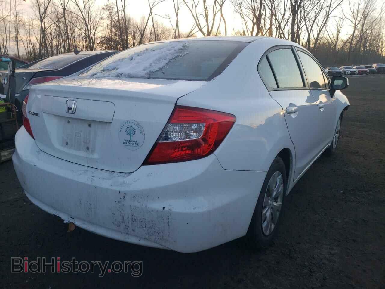 2012 HONDA CIVIC - VIN: 2HGFB2F53CH300930 - Фото 4