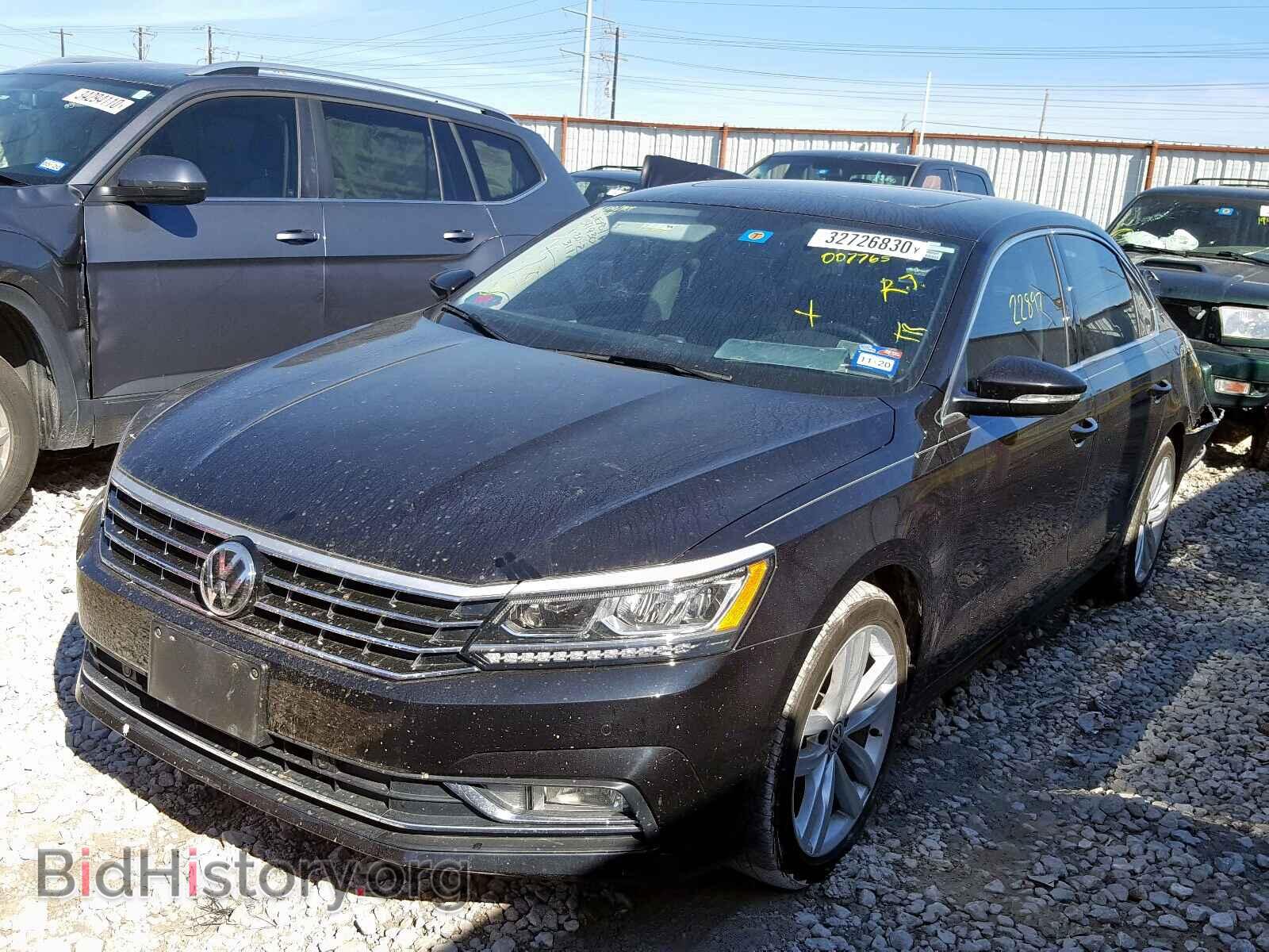 2018 VOLKSWAGEN PASSAT - VIN: 1VWBA7A36JC007765 - Фото 2