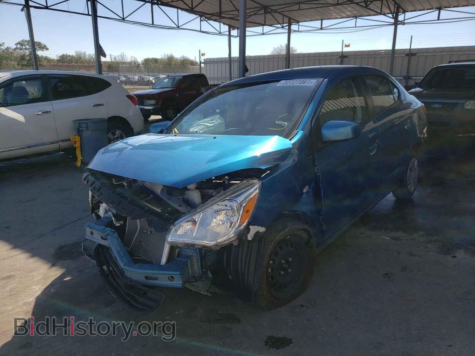 2019 MITSUBISHI MIRAGE - VIN: ML32F3FJ9KHF06588 - Фото 2