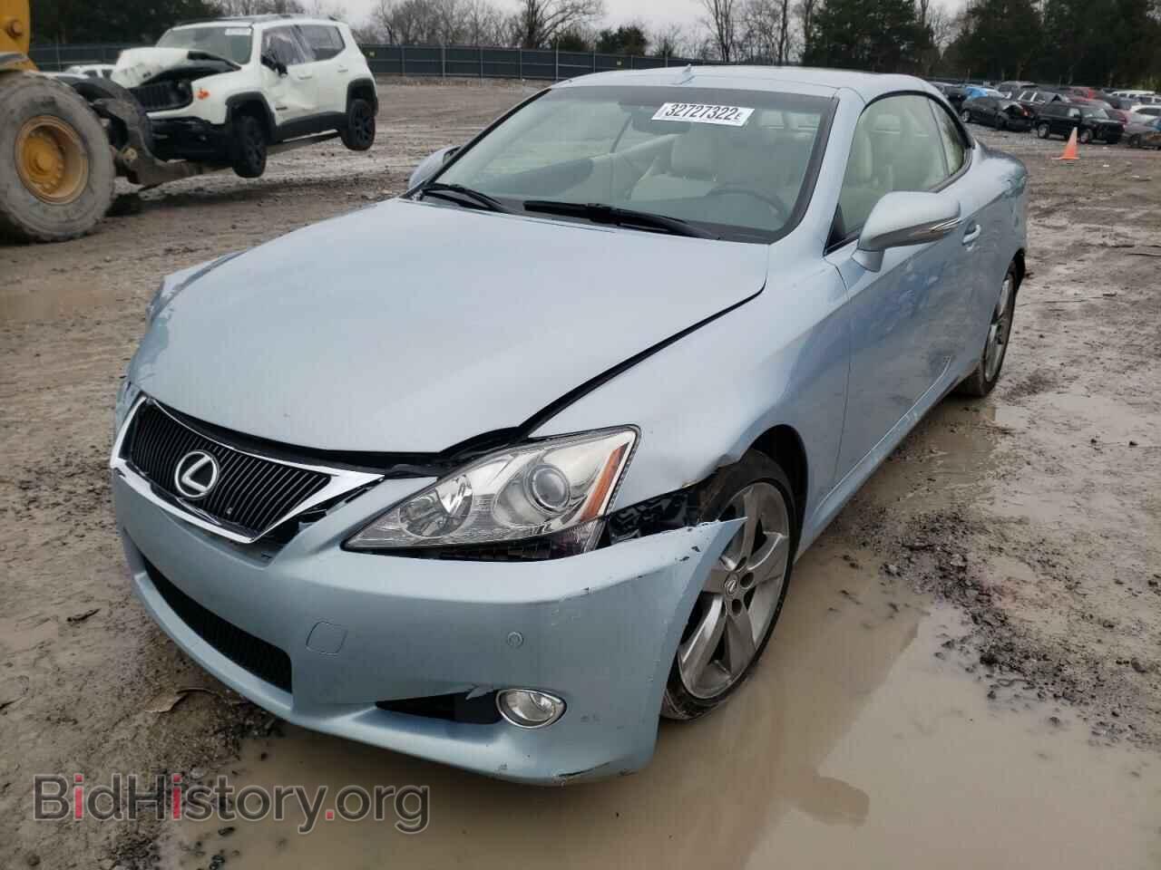 2010 LEXUS IS - VIN: JTHFF2C21A2510640 - Фото 2