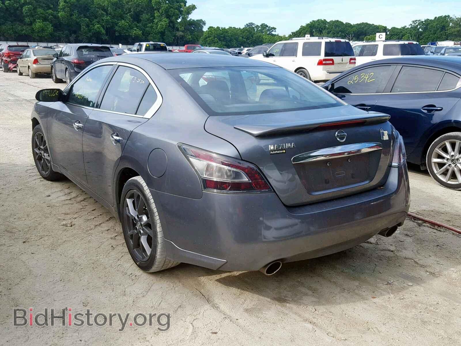 2014 NISSAN MAXIMA S - VIN: 1N4AA5AP6EC450645 - Фото 3