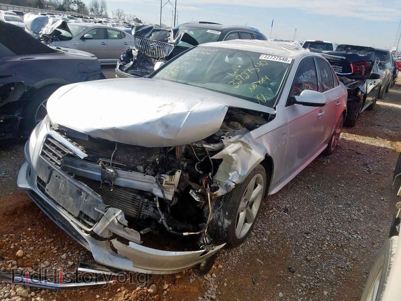 2012 AUDI A4 - VIN: WAUEFAFL1CA111695 - Фото 2