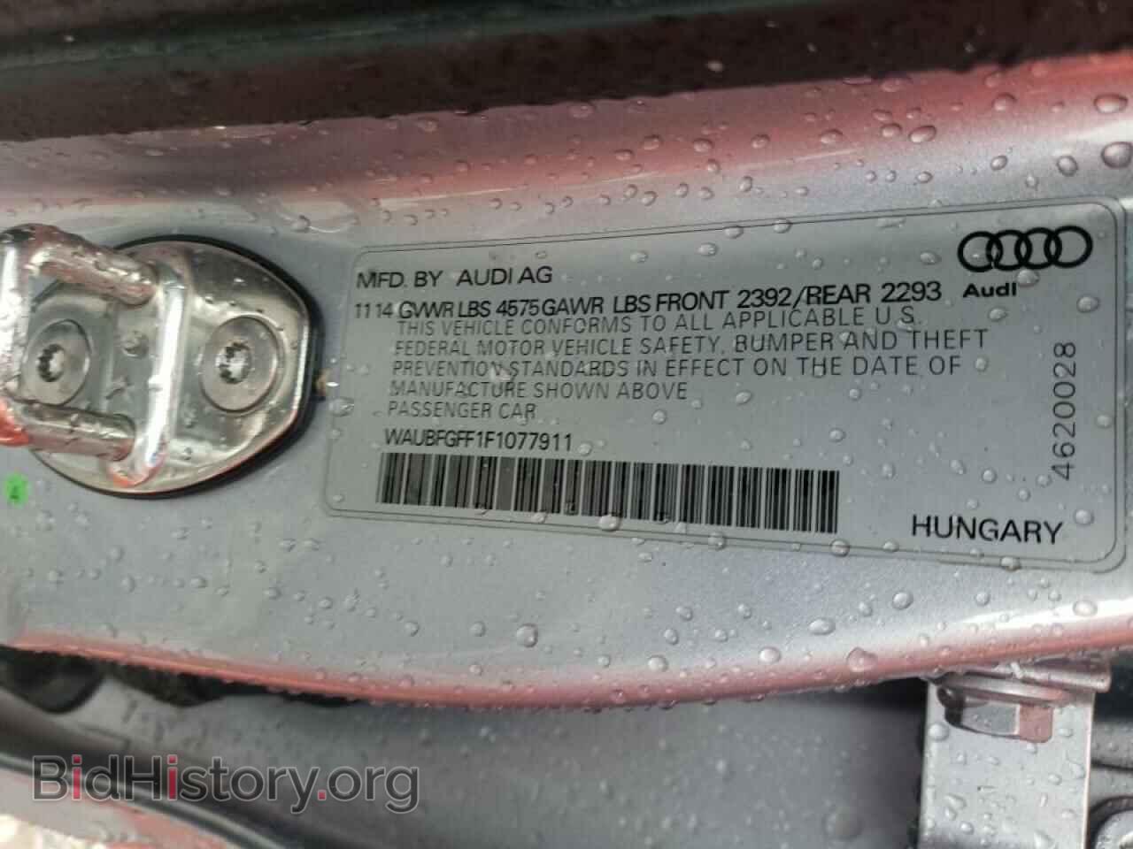 2015 AUDI A3 - VIN: WAUBFGFF1F1077911 - Photo 10