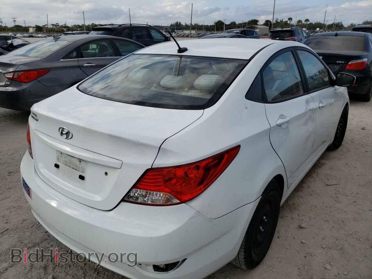 2014 HYUNDAI ACCENT - VIN: KMHCT4AE0EU757997 - Фото 4